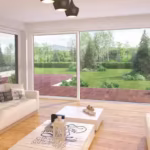 Okna plastikowe Lublin - system przesuwny Witraż